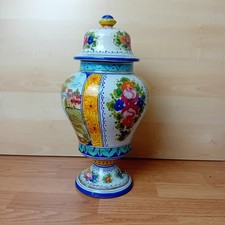 🔹 Vaso ceramica Deruta dipinto a mano da collezione 🔹