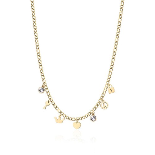 Collana acciaio donna - collana,