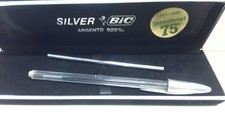 penna biro bic argento