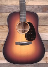 Martin D-18 Chitarra acustica Satinata 1935 Sunburst con custodia