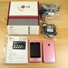 Raro smartphone vintage LG Cookie Lite T300 Movistar rosa include giochi