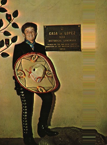 Postcard casa lopez candle - postcard, de