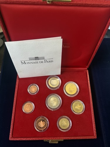 Monaco euro kms 2001 proof - 2001, proof/pp