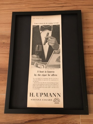 Upmann havana cigars 1960 a4 - upmann,