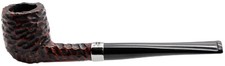 Peterson Junior Rusticated 'Straight Billiard' Small Speciality Briar Pipe (h)