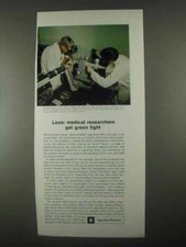 Pubblicità Laser Argon