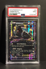 2016 Umbreon EX | Fates Collide | PSA 9 Mint | inglese | Nachtara | Pokemon