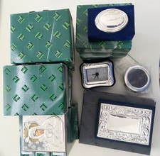 STOCK ICONE+SCATOLE +RUBRICA+OROLOGIO+PORTAFOTO IN ARGENTO