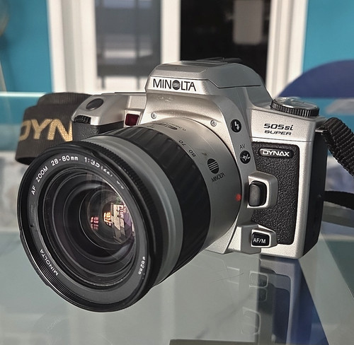 Fotocamera reflex minolta - fotocamera,