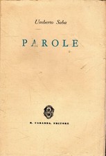 Prima edizione umberto saba - umberto,