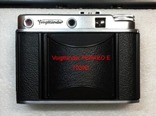 Voigtlander Perkeo E copertura di ricambio per pelle pretagliata autoadesiva!