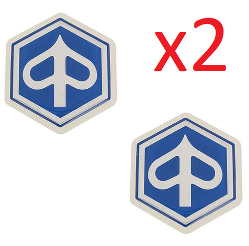 Autocollant sticker piaggio - 2x,