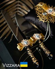 Set Cake Server Nero e Oro