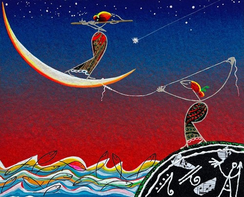 Luna aquilone meloniski - luna,