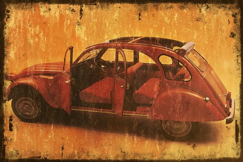 Targa insegna metallo - , stile