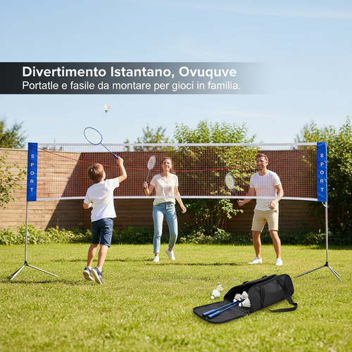 Rete pallavolo giardino - rete, da