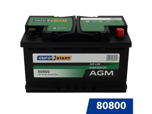 Batteria auto eurostart - batteria,