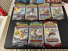 Pokémon Lotto Di 7 Buste Di