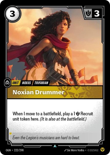 Noxian drummer 222 298 - |, |