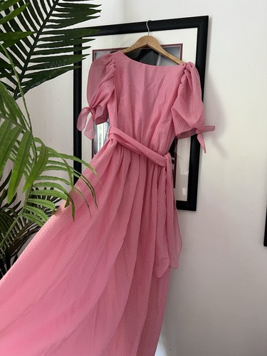 Abito pois rosa - abito, bo