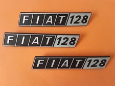 Kit 3 sigle in alluminio FIAT 128 
