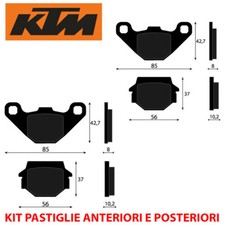 Kit pastiglie freno - kit, anteriori