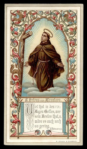 Antico santino cromo holy - antico, card