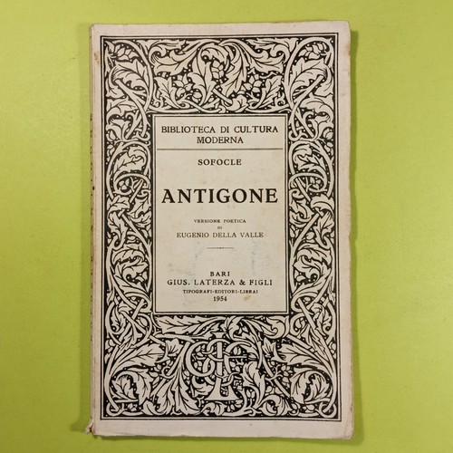 Antigone sofocle della valle - antigone,