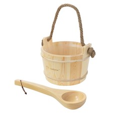 Kit accessori sauna in legno