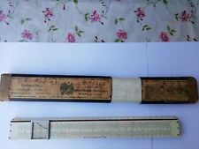 Vecchio Regolo Calcolatore S. W. Faber Anni 40/50/60