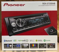 UNITÀ TESTA SINTONIZZATORE STEREO AUTO PIONEER CD USB DAB RADIO BLUETOOTH IPHONE DEH-S720DAB