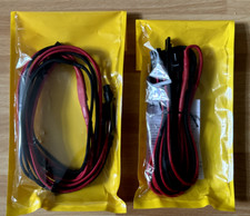 Corsair - 2 x Cavi con Guaina PCIe Type 4 Gen 4 Premium Rosso/Nero