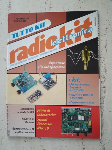 Radio kit elettronica anno - elettronica, n.3