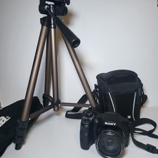 Sony DSC-H300 Fotocamera Bridge Digitale + Treppiede Hama TESTATA FUNZIONANTE