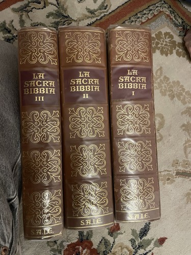 Sacra bibbia edizione - la,
