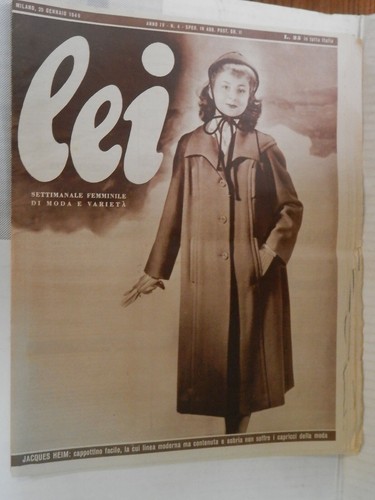 Rivista lei 1949 modello - rivista,
