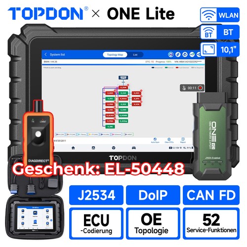 Topdon one lite auto - 10,1",