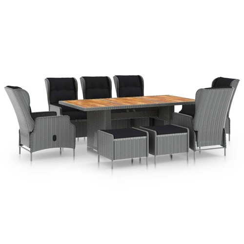 Set pranzo giardino 9pz - da,