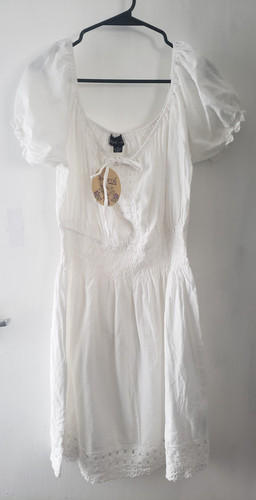 Abito donna corto - , bianco