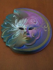 Maschera Veneziana da parete appendere ceramica 