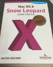 snow leopard - mac os x - guida pratica - matteo discardi - 9788861142916