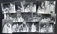 Lotto 13 fotografie Nomina Cavaliere Ordine di Santo Sepolcro - Milano anni '30