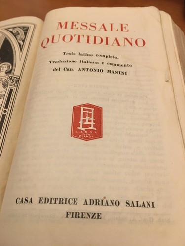 Messale quotidiano testo - quotidiano,