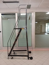 scala a castello palchetto in alluminio 6 gradini altezza palchetto 150cm