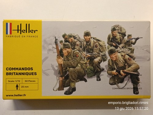 Heller british commandos - 1/72,