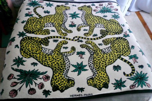 Hermes tapis plage double - plage,