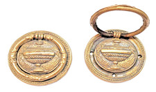 Maniglia Maniglietta per Mobili in Ottone Bronzato mm. 48x44 GIUSTI