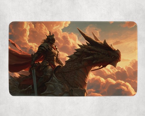 Mtg playmat dragon - playmat,