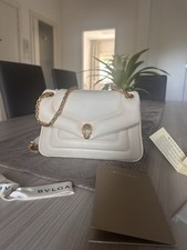 Borsa a mano Bulgari nuova Serpenti tracolla rovesciata pelle di vitello