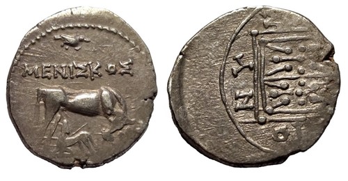 Drachme dyrrachium d - dyrrachium, d'